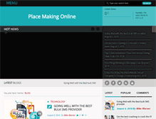 Tablet Screenshot of placemakingonline.com